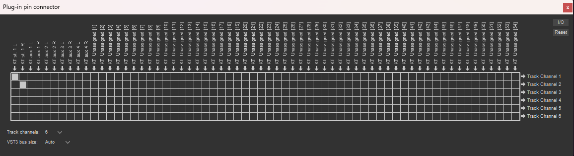 Kontakt pinout